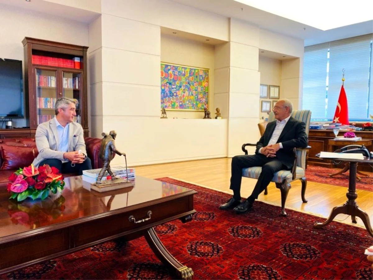 Marmaris Belediye Başkanı Oktay, Kılıçdaroğlu ile görüştü