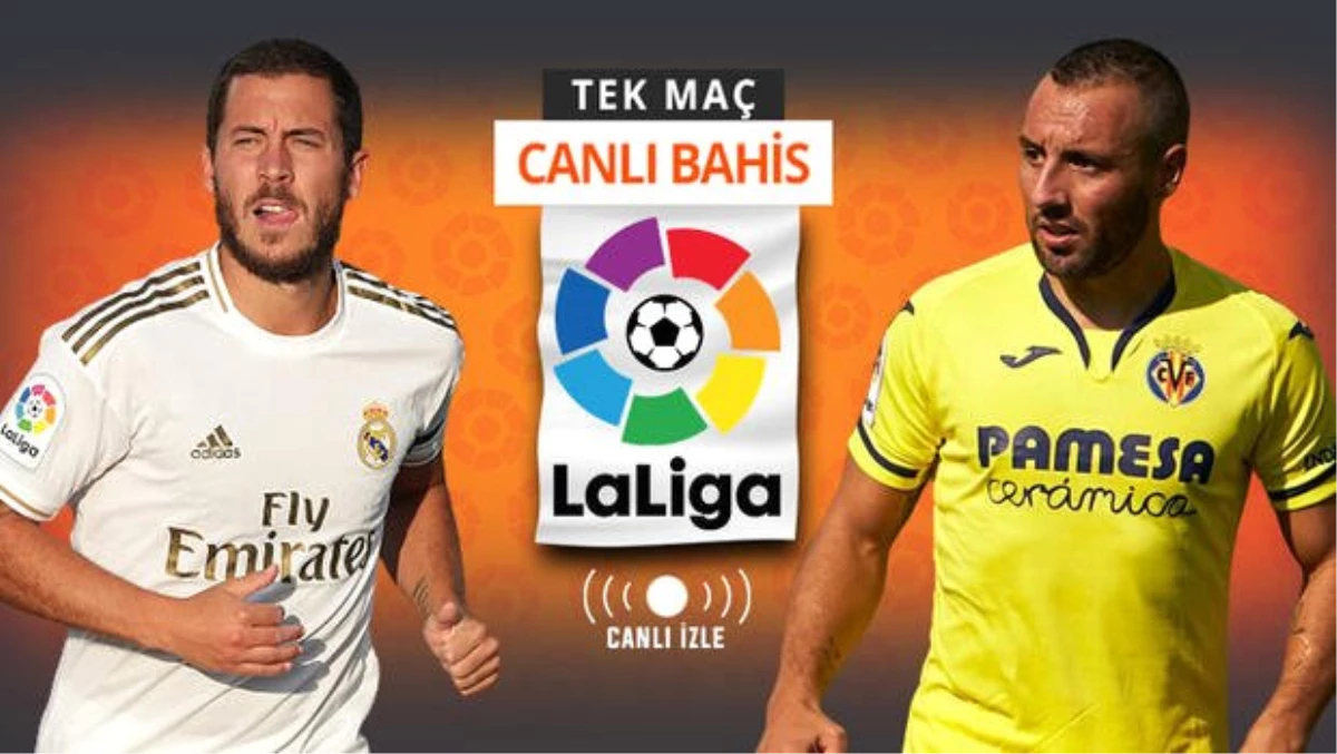 Real Madrid kazanırsa şampiyon! Villarreal karşısında galibiyetlerine iddaa\'da...