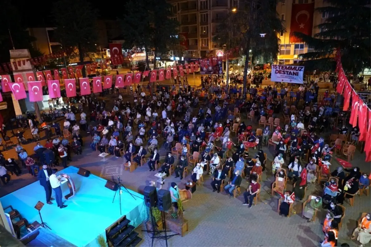 Terme 15 Temmuz\'da tek yürek oldu