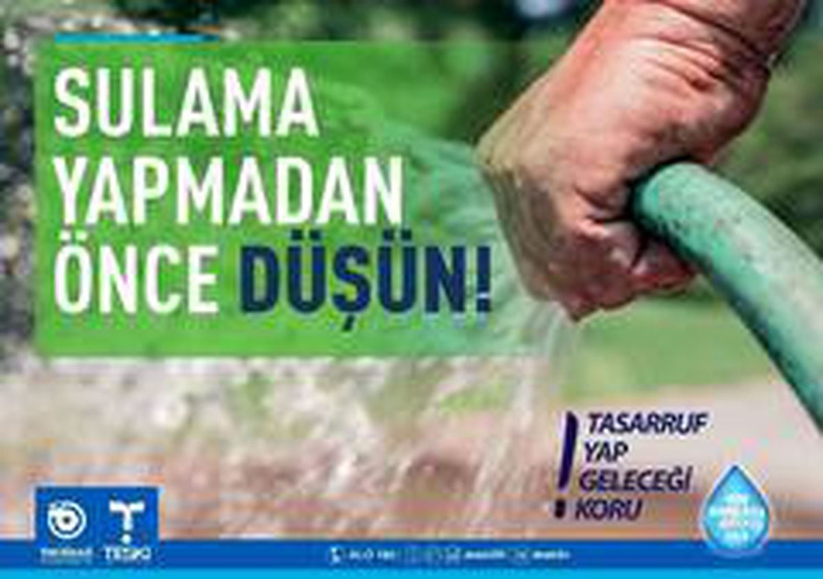 TESKİ\'den su tasarrufu kampanyası