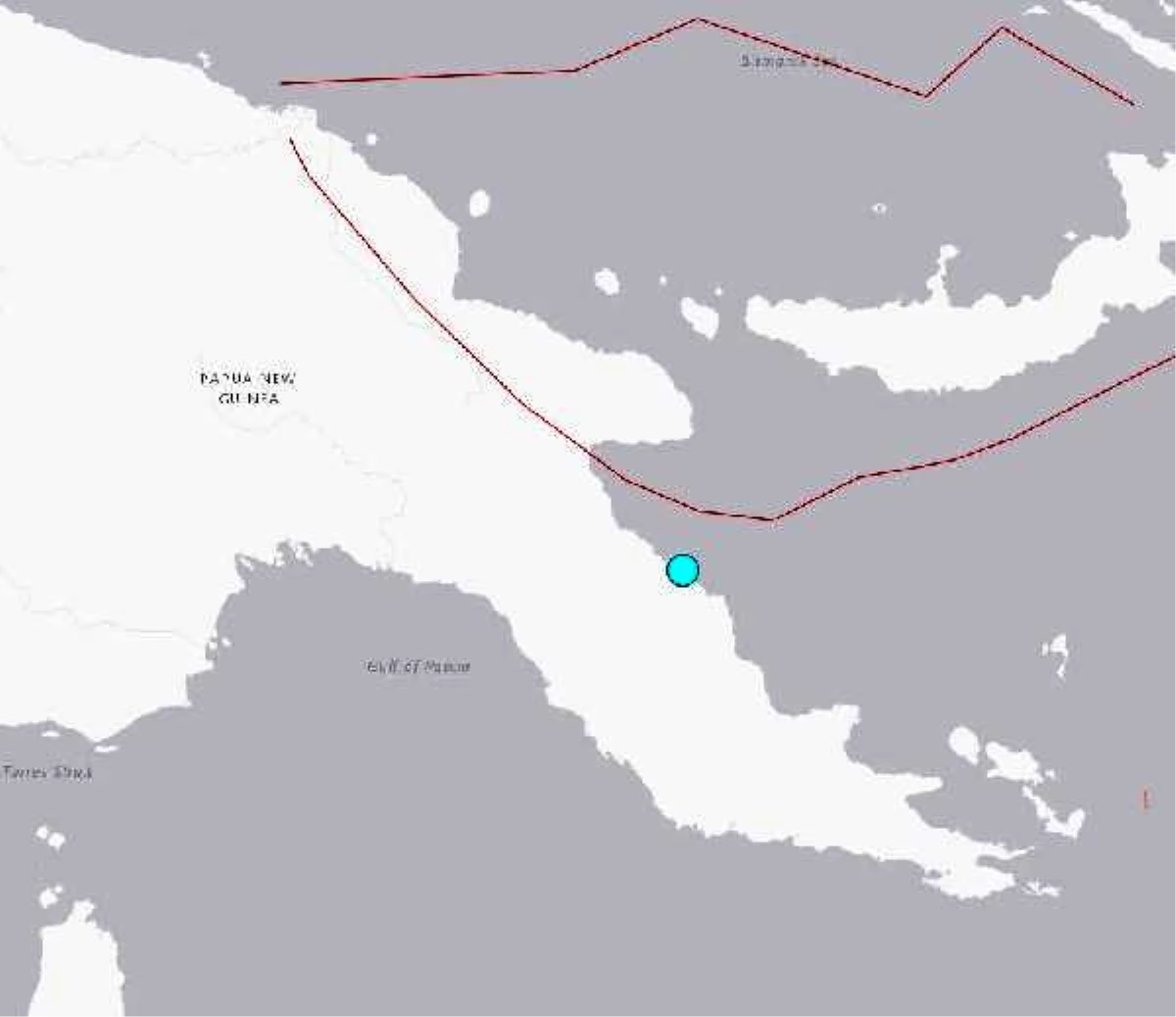 Papua Yeni Gine\'de 7 büyüklüğünde deprem