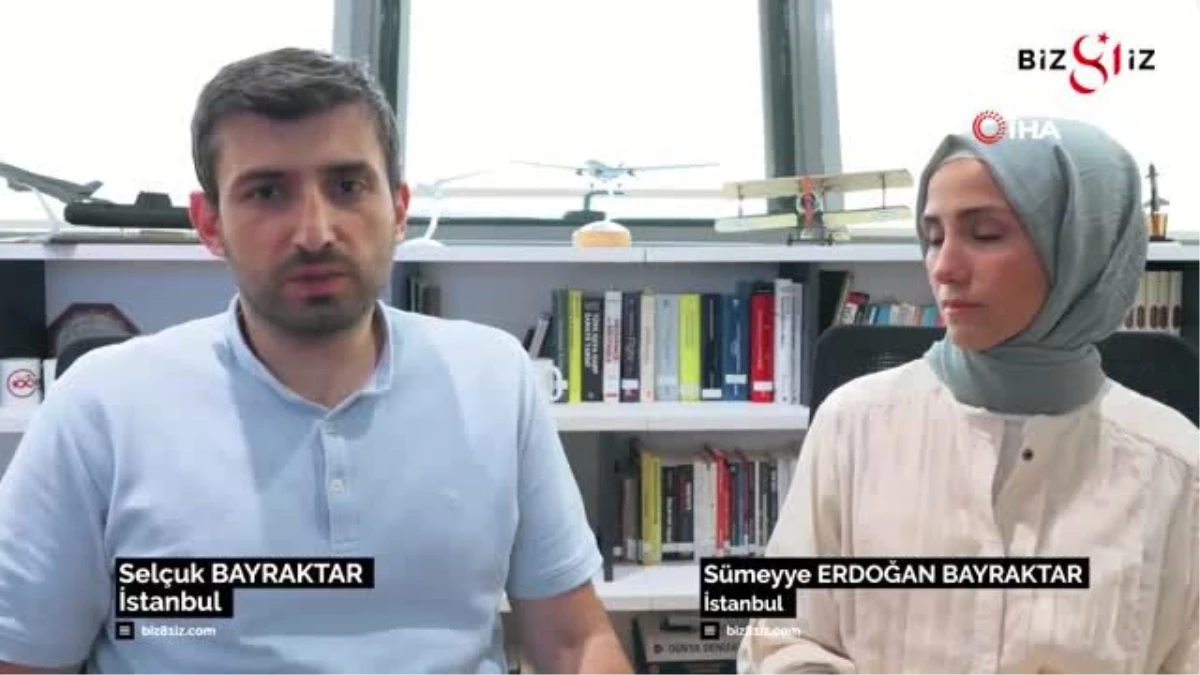 Selçuk Bayraktar ve Sümeyye Erdoğan Bayraktar 15 Temmuz gecesi yaşadıklarını anlattı