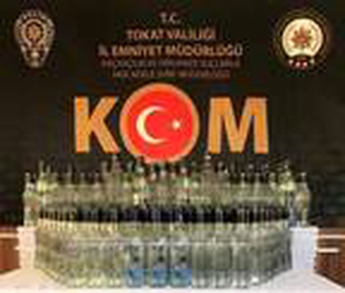 Tokat\'ta kaçak içki operasyonu
