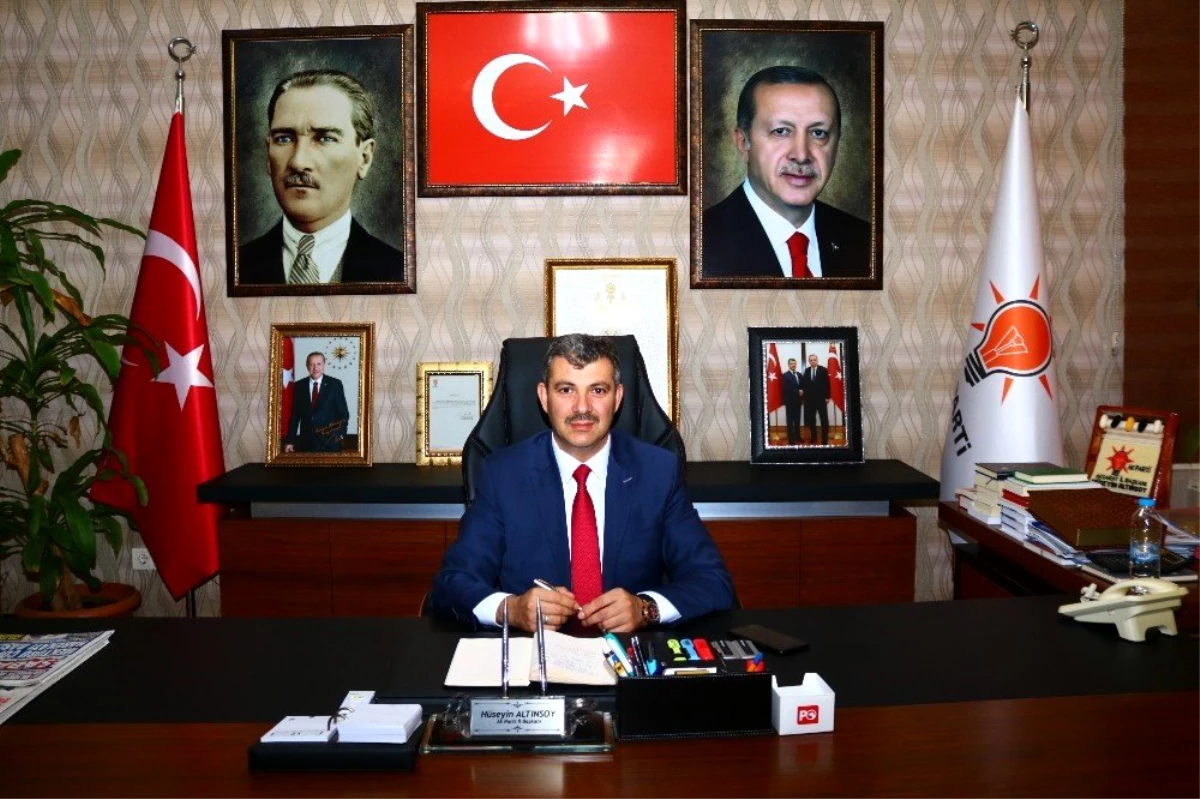 Başkan Altınsoy: "Türkiye, AK Parti ile çok değişti, gelişti ve güçlendi"