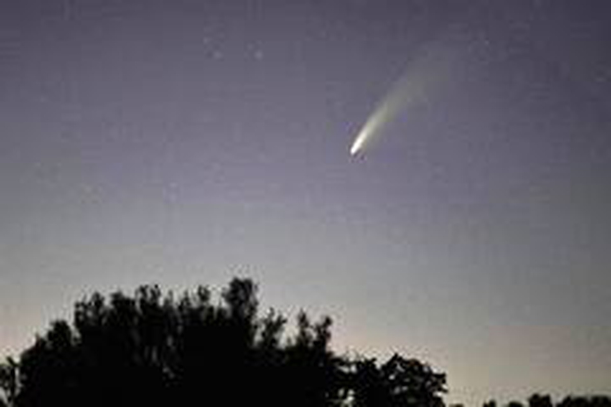 Neowise Manisa semalarında fotoğraflandı