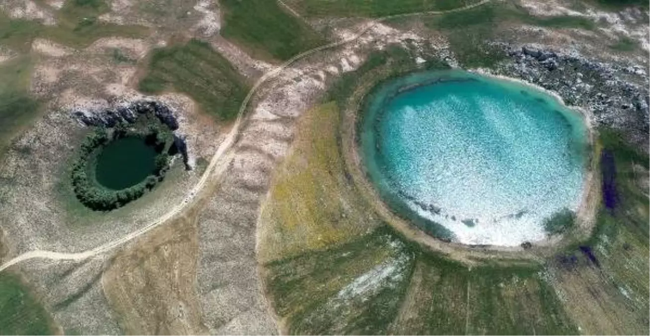 Sivas\'ın göllerinde yaz güzelliği