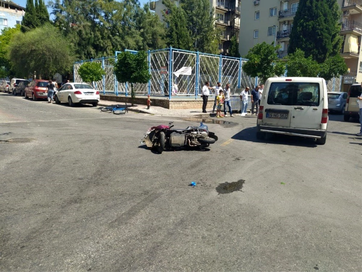 Aydın\'da trafik kazası; 1 yaralı