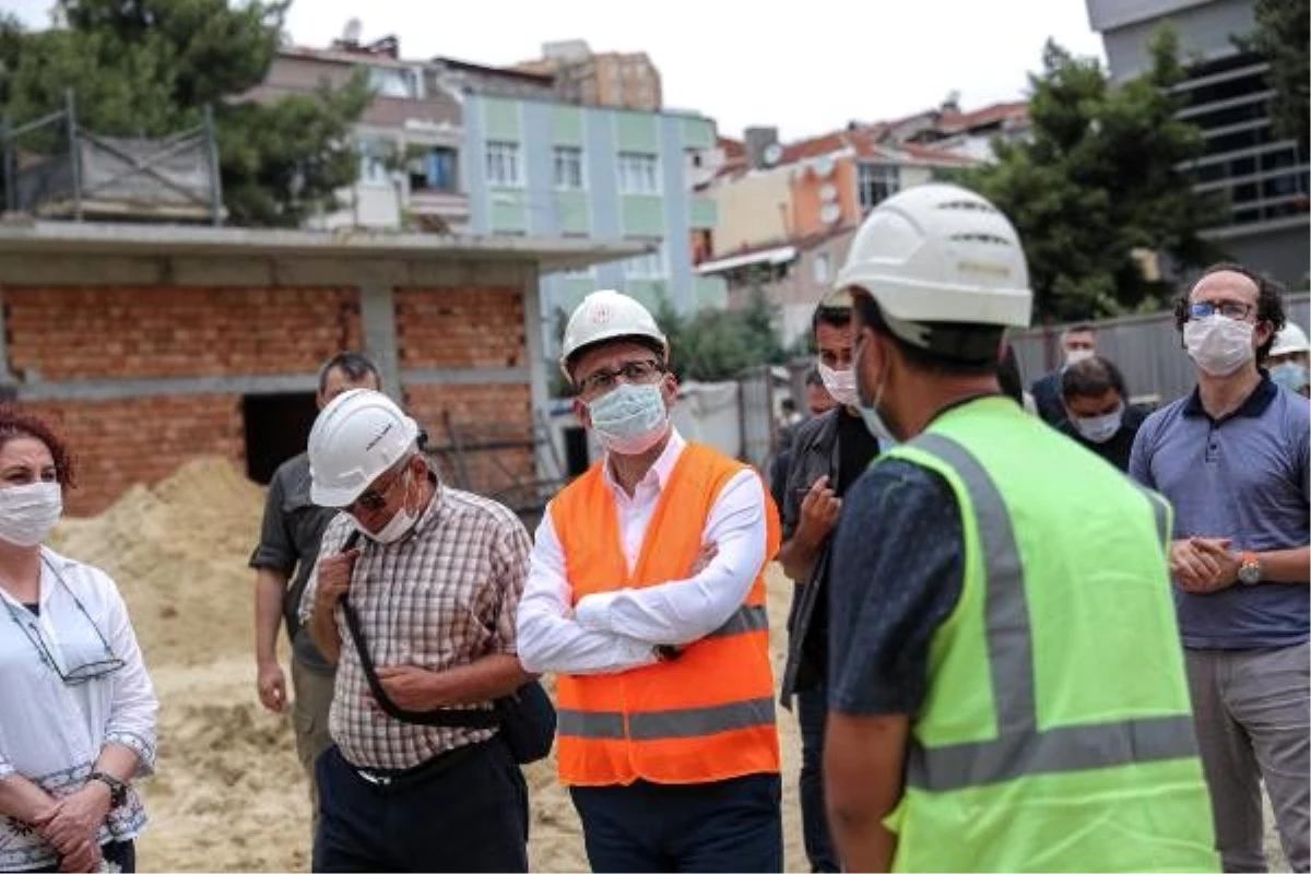 Bakan Kasapoğlu, İstanbul\'da yapımı süren tesisleri inceledi