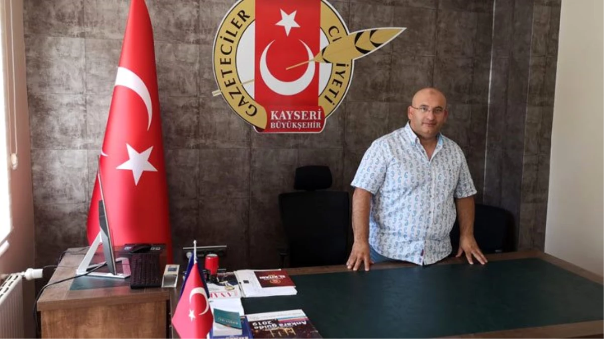 Kayseri Büyükşehir Gazeteciler Cemiyeti Başkanlığına Okan Geçgel seçildi