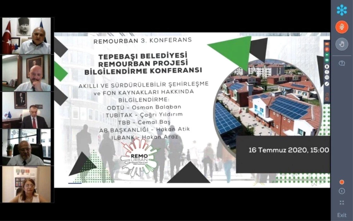 REMOURBAN\'ın kapanış konferansı yapıldı