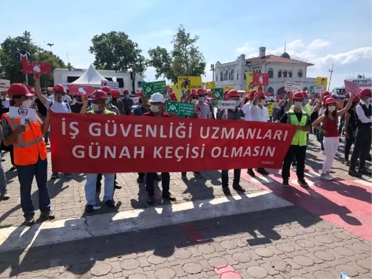 Tutuklanan meslektaşları için iş sağlığı güvenliği uzmanları bir araya geldi