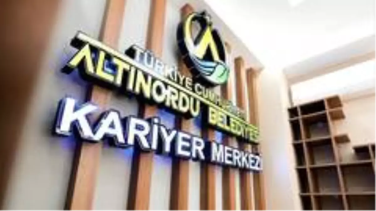 Altınordu Belediyesinden \'Kariyer Merkezi\'