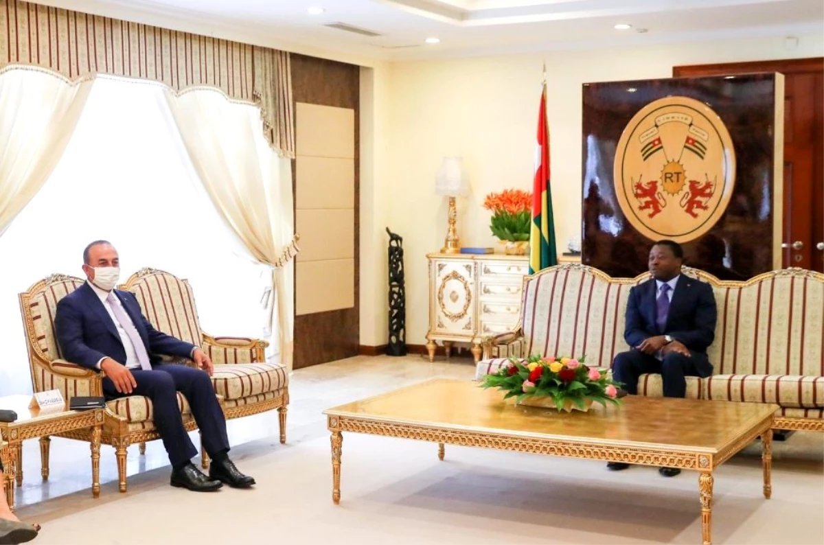 Bakan Çavuşoğlu, Togo Cumhurbaşkanı Gnassingbé ile görüştü