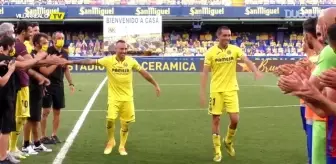 Xavi'nin çalıştırdığı Al Sadd'a transfer olan Cazorla, Villarreal'e veda etti