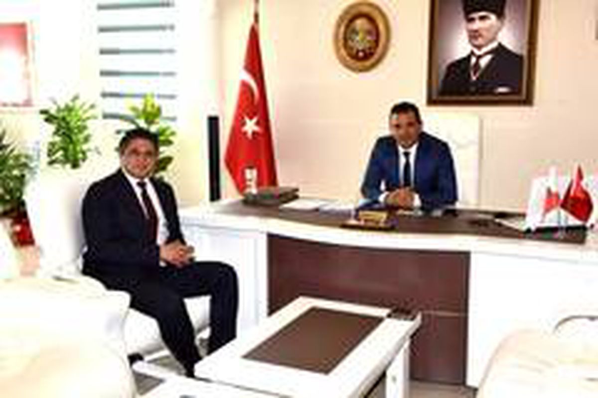 Başkan Acar\'dan emniyet müdürüne ziyaret