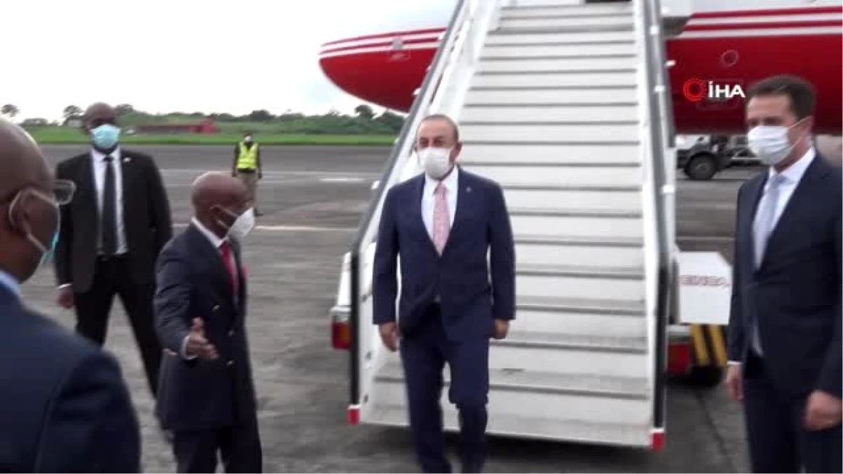 Dışişleri Bakanı Çavuşoğlu, Ekvator Ginesi\'nde