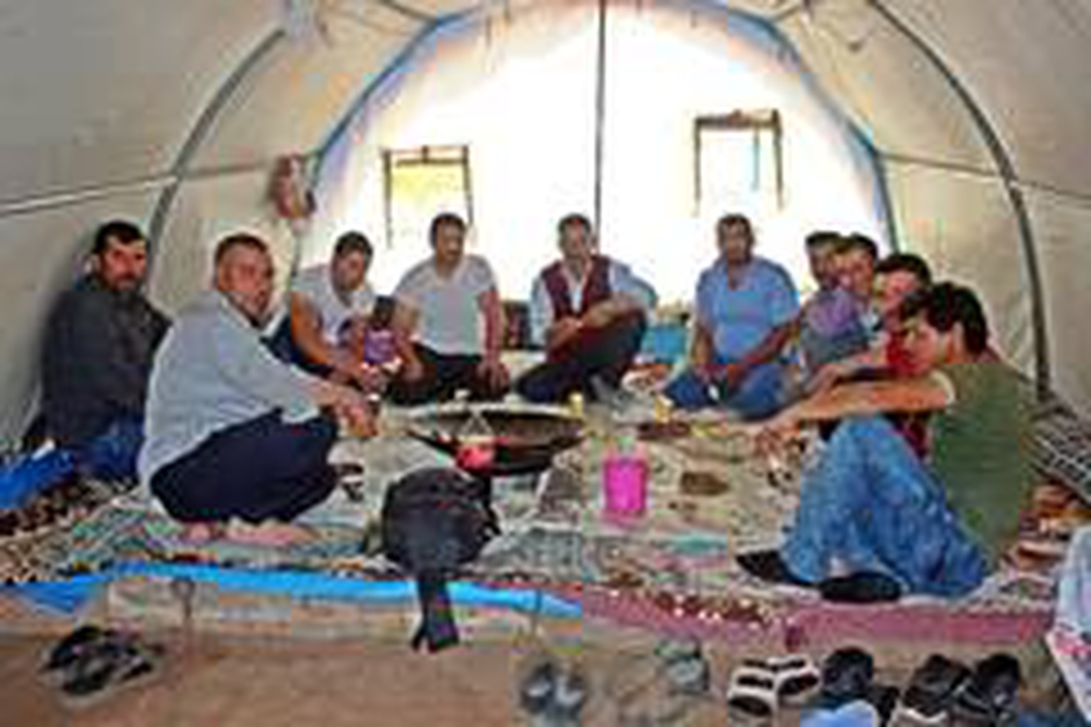 Erzincanlı göçerlerin yayla hayatı