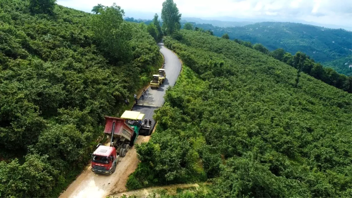 Fatsa\'da kırsal mahallelerin yol kalitesi artıyor