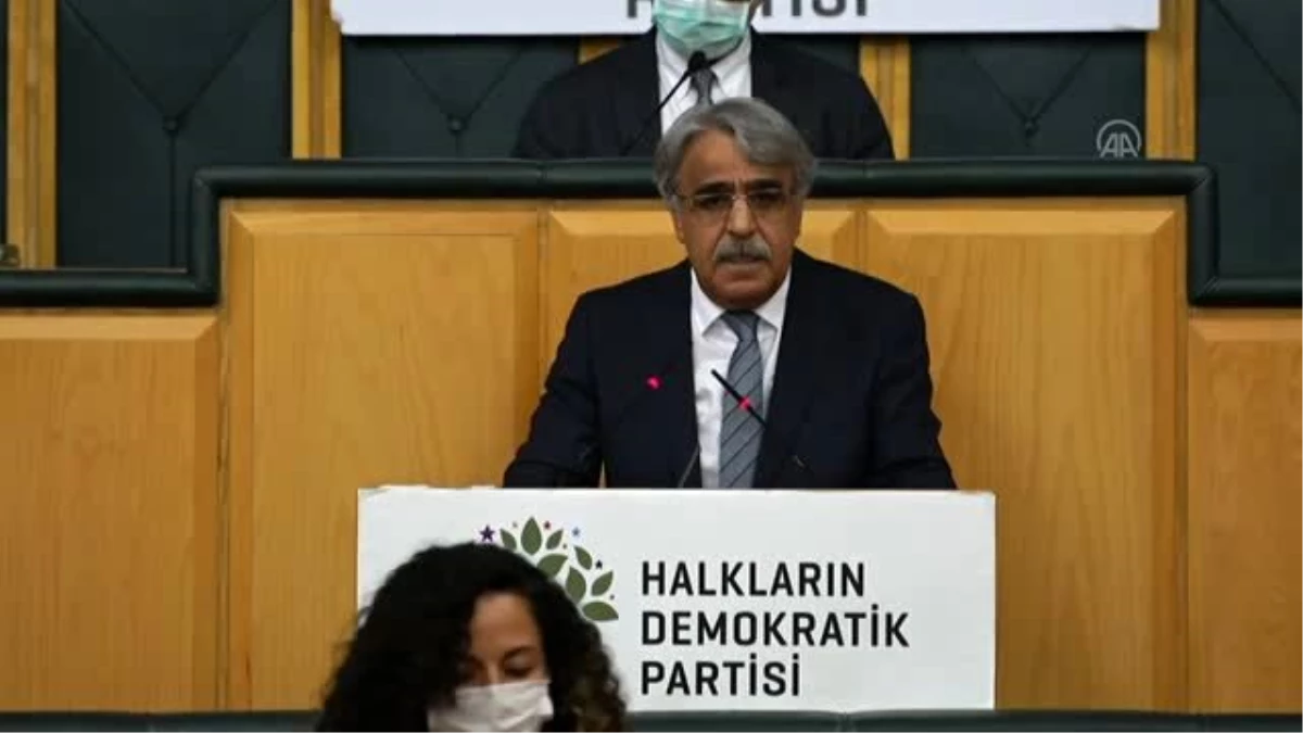 Sancar, HDP TBMM Grup Toplantısı\'nda konuştu