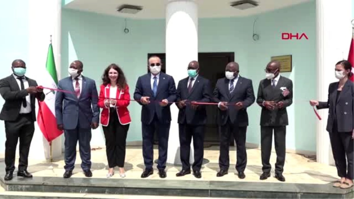 Bakan Çavuşoğlu, Malabo Büyükelçiliği açılışını yaptı