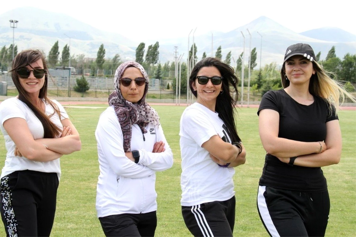 Erzurumlu kadınlar sporu çok sevdi