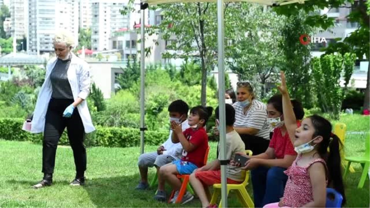 Feza Gürsey Bilim Merkezi etkinliklerini parklara taşıdı
