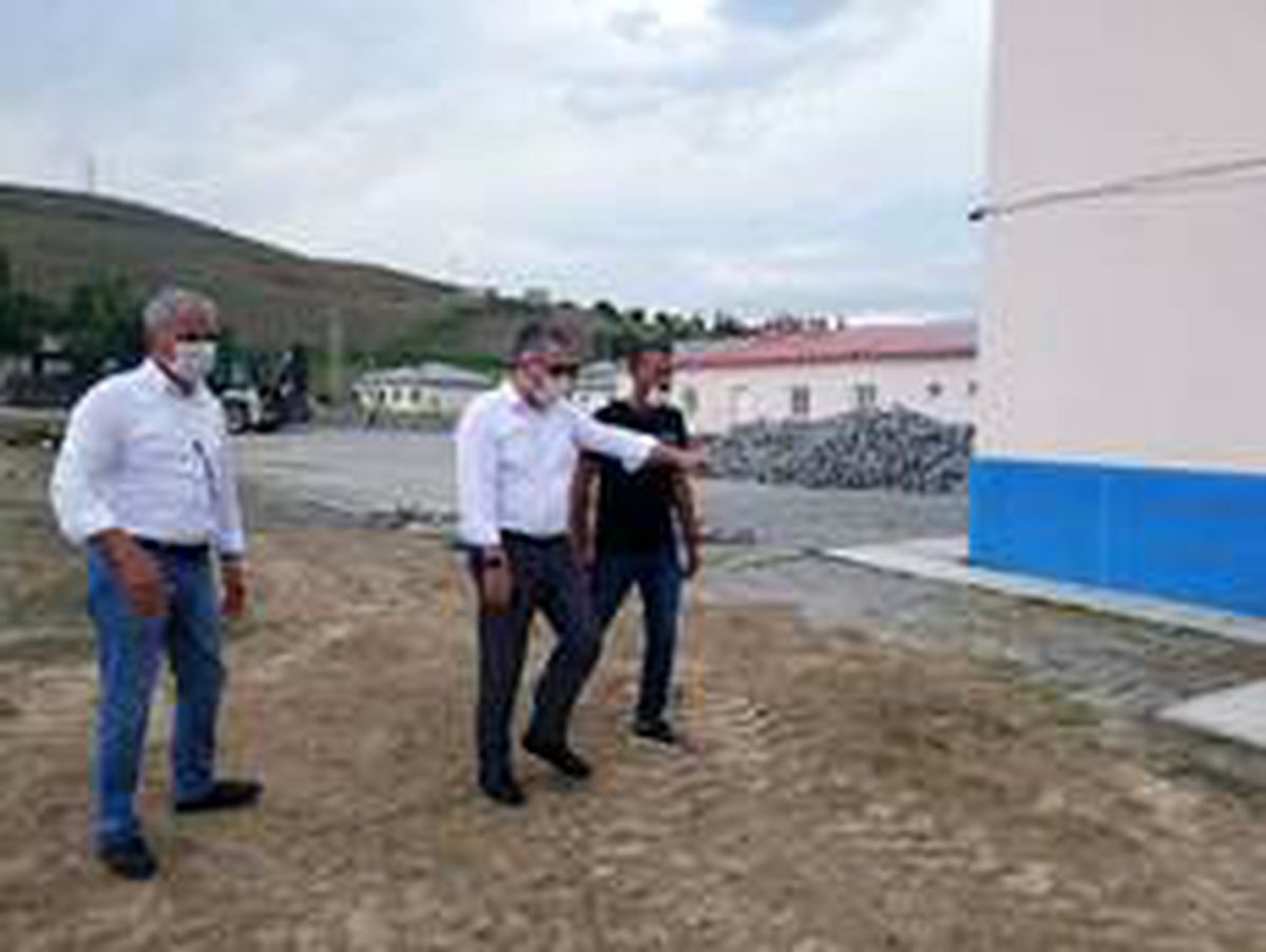 Kağızman Kaymakamı Çınar sahada yapılan çalışmaları denetledi