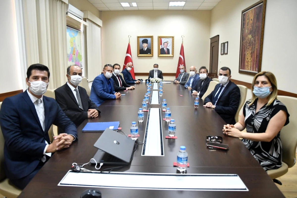 Marmara OSB Yönetim Kurulu , Balıkesir Valisi Hasan ŞILDAK\'ı ziyaret etti