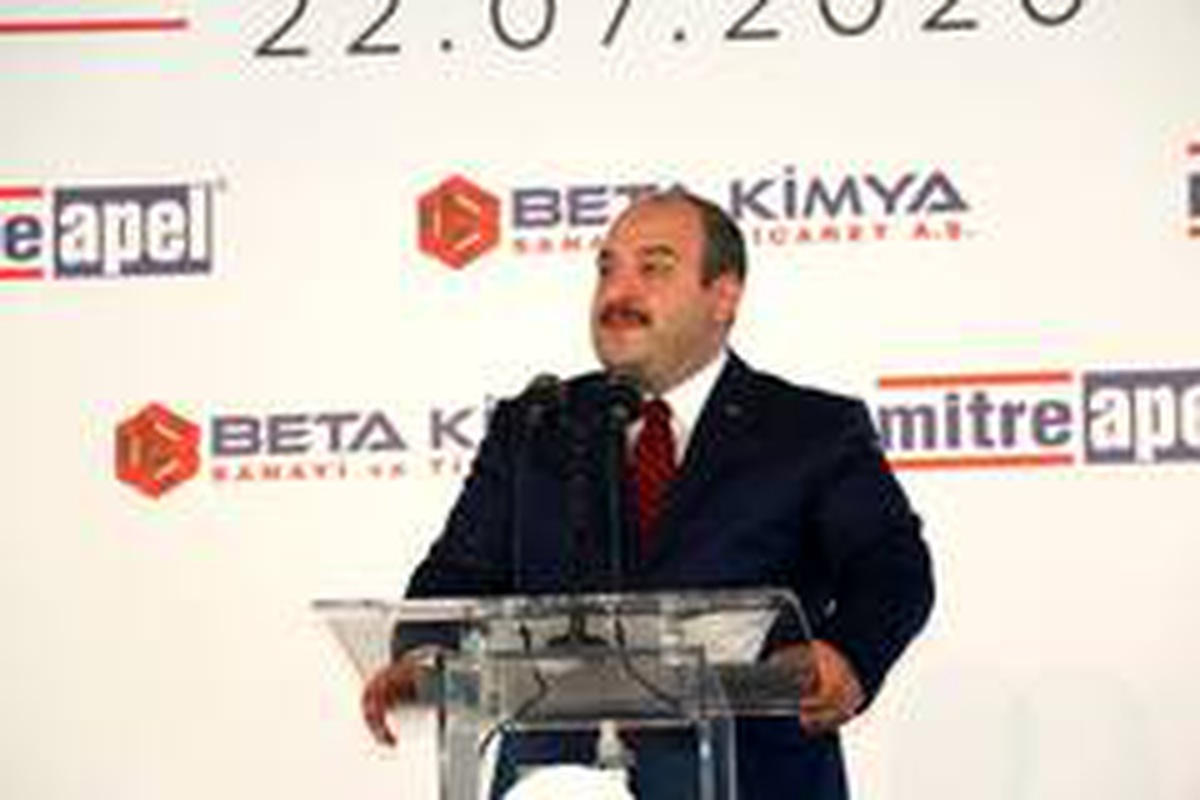 Sanayi ve Teknoloji Bakanı Mustafa Varank Açıklaması
