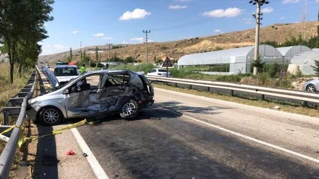 Sinop Valisi Karaömeroğlu, trafik kazası geçirdi