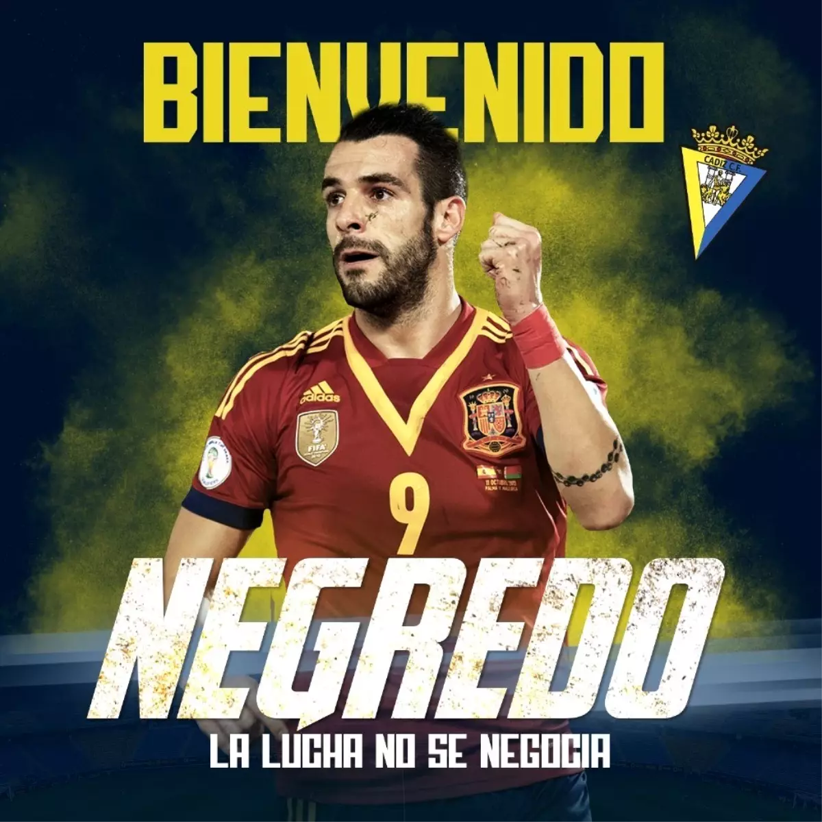 Alvaro Negredo resmen Cadiz\'de