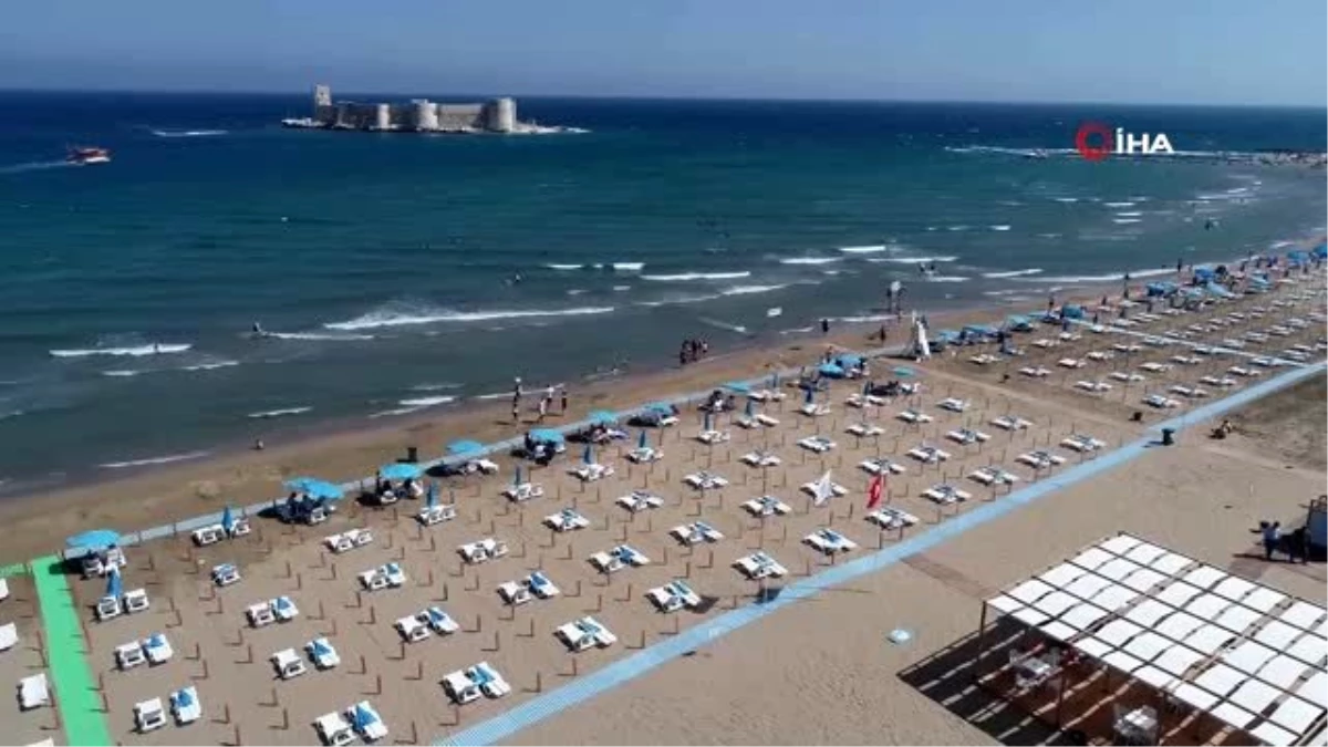Kızkalesi Plajı Türkiye\'nin en temiz plajları arasında gösterildi
