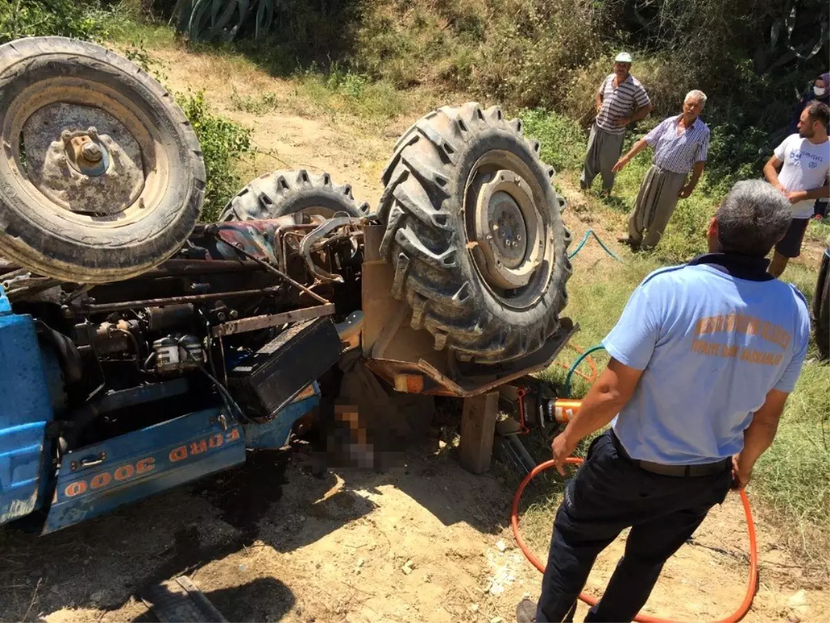 Traktörün altında kalan sürücü hayatını kaybetti