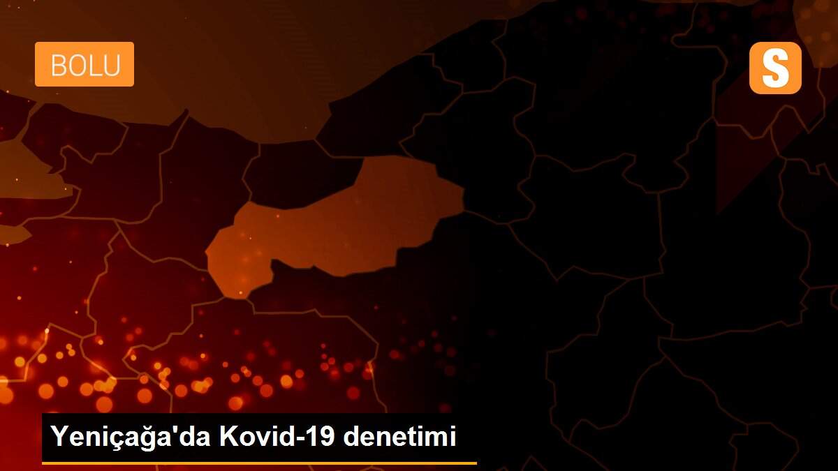 Yeniçağa\'da Kovid-19 denetimi