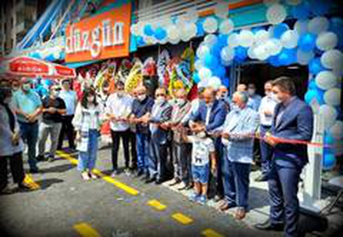 Düzgün market 18\'nci şubesini törenle açtı
