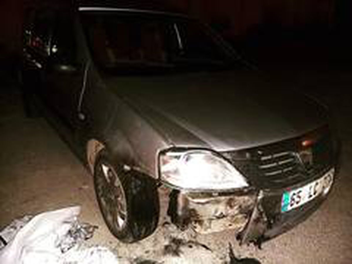 Erciş\'te araç yangını