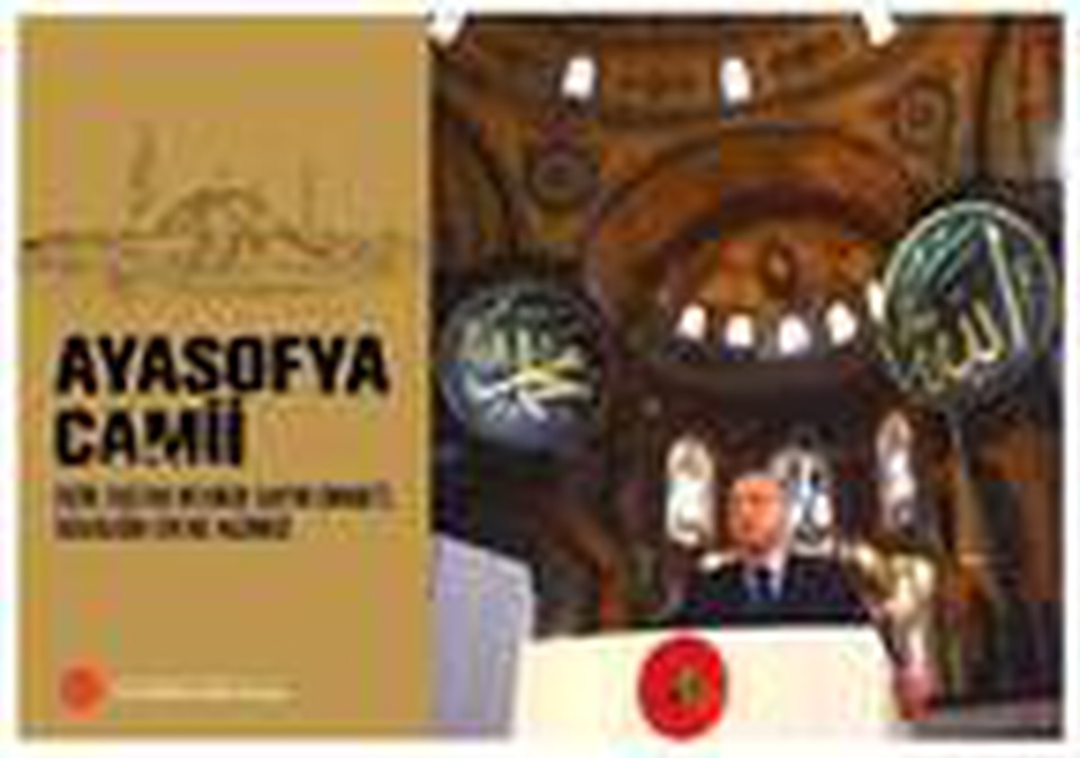 İletişim Başkanlığı\'ndan, Ayasofya Camii kitabı ve internet sitesi