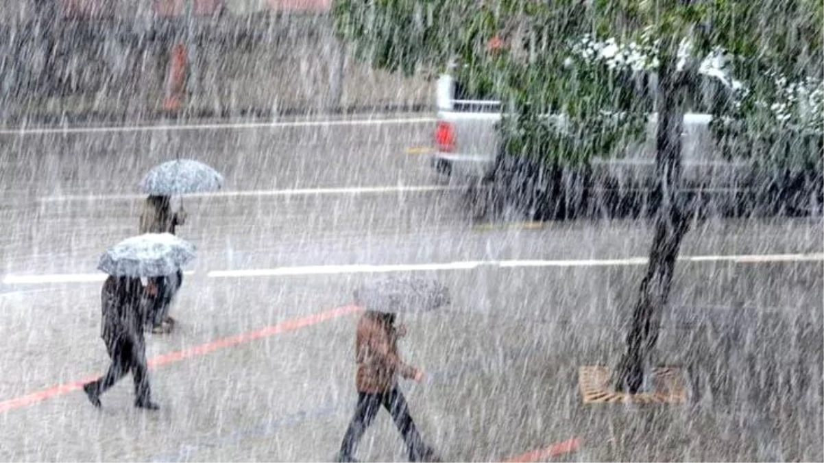 Meteoroloji, bir bölge ve 4 il için kuvvetli yağış uyarısında bulundu