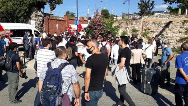 Son Dakika: Ayasofya Camii'nde 86 yıl sonra ilk namaz kılınıyor