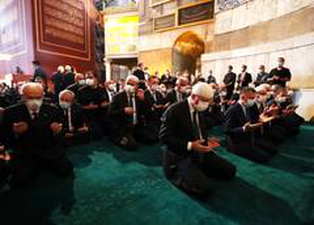 Tarihi an fotoğraf karelerine böyle yansıdı