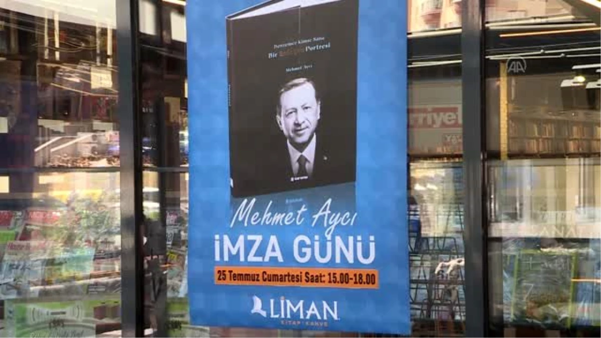 "Benzemez Kimse Sana Bir Erdoğan Portresi" kitabı için imza günü düzenlendi