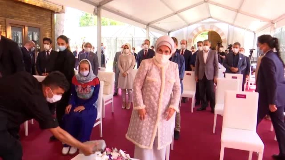 Restorasyonu tamamlanan Mihrişah Valide Sultan İmareti törenle açıldı