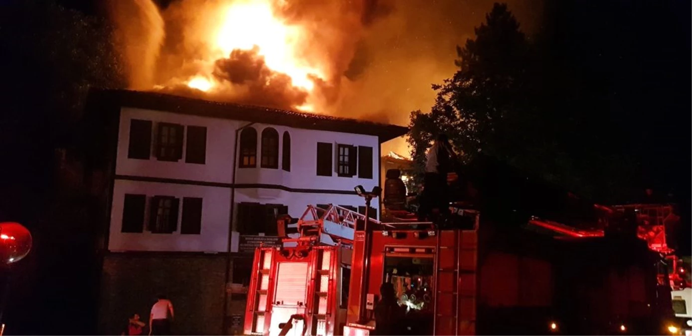 Son dakika haberi | Safranbolu\'da tarihi iki konakta yangın çıktı
