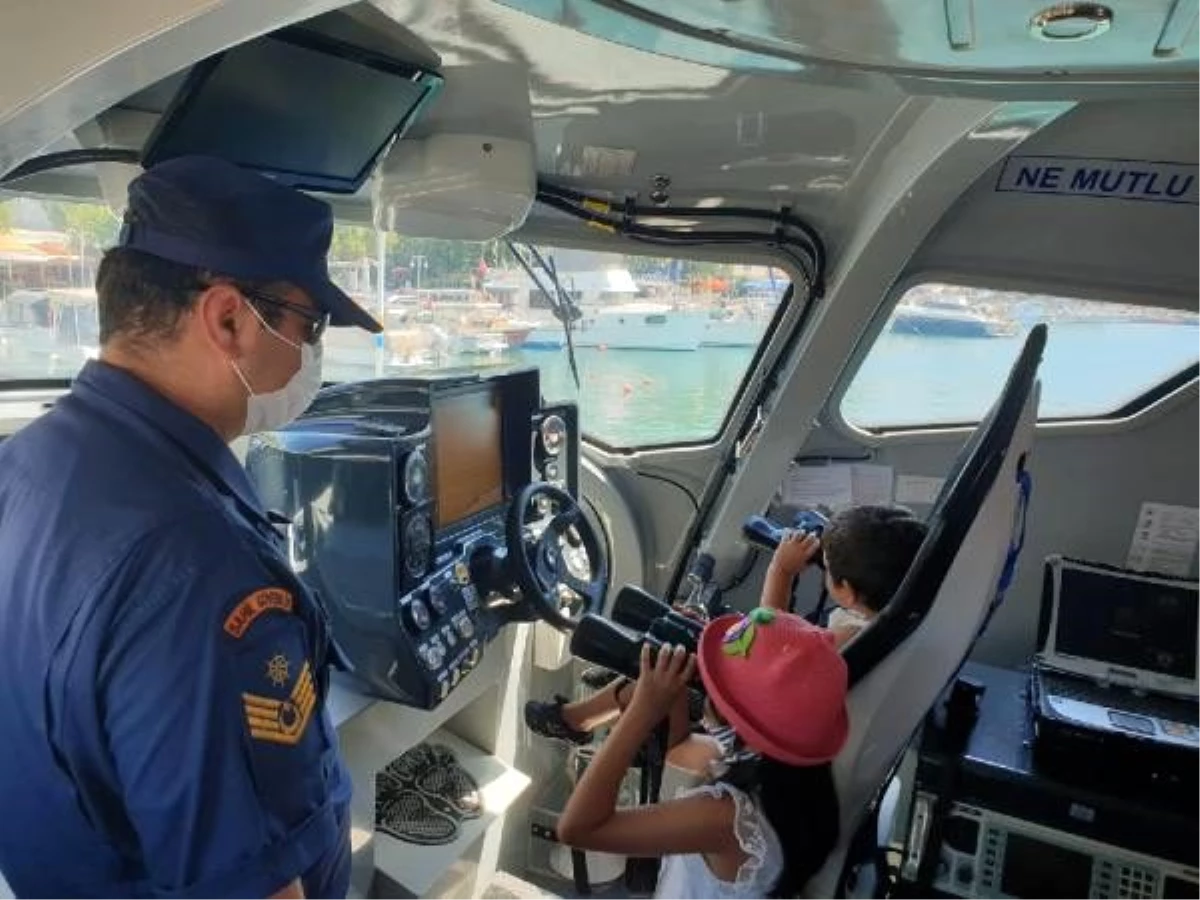 Sahil Güvenlik 4 yaşındaki Ayaz\'ın hayalini gerçekleştirdi