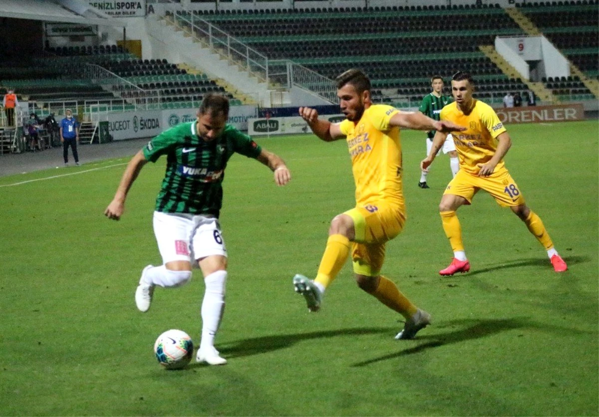 Süper Lig: Denizlispor: 0 MKE Ankaragücü: 0 (İlk yarı)