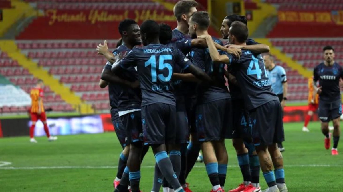 Trabzonspor, Süper Lig\'in son haftasında Kayserispor\'u Sörloth\'un son dakika golüyle 2-1 mağlup etti