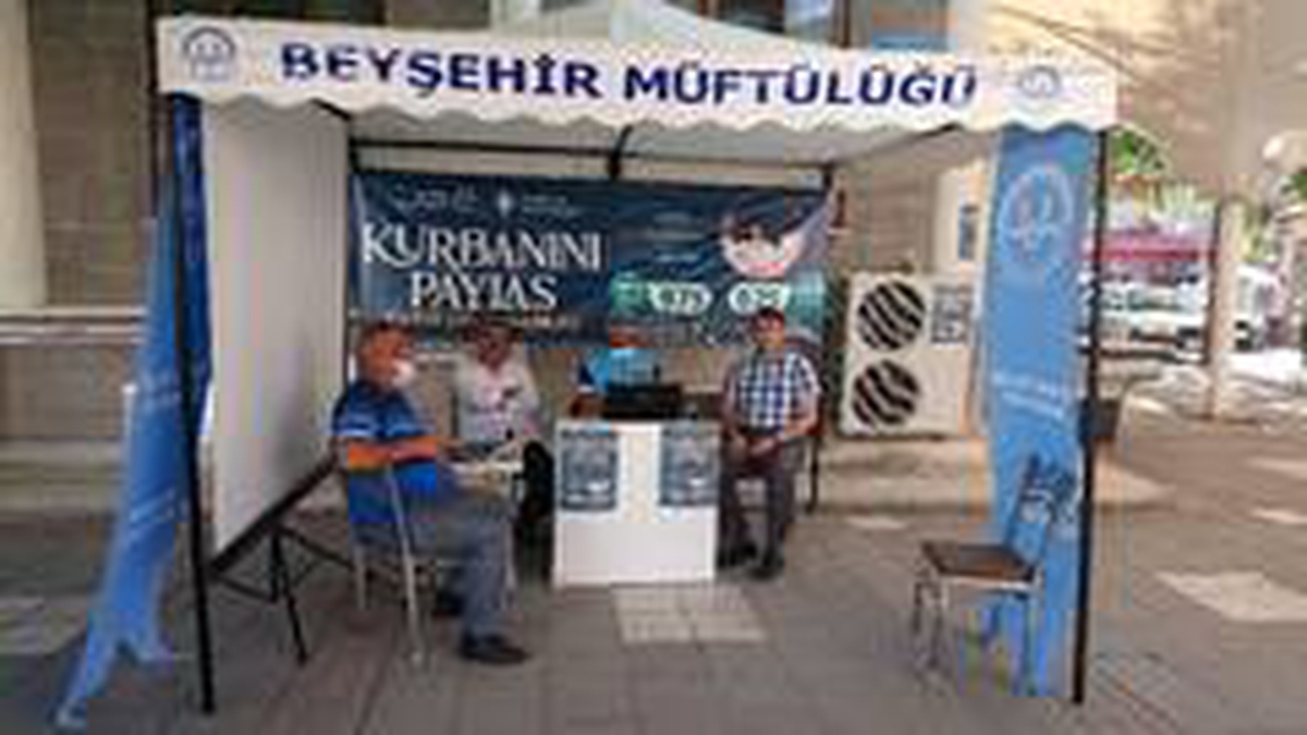 Beyşehir\'de vekalet yoluyla kurban bağışı alımı sürüyor