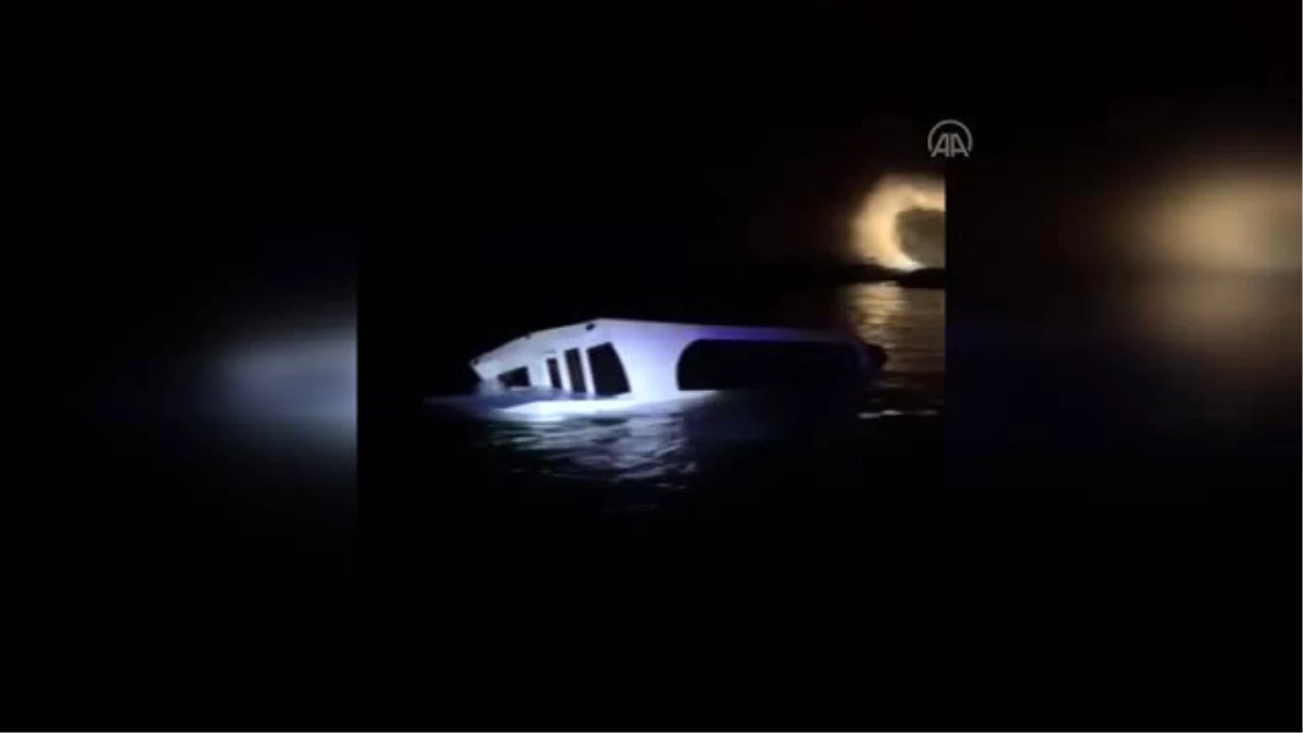 Heybeliada\'da batan teknedeki 27 kişi kurtarıldı