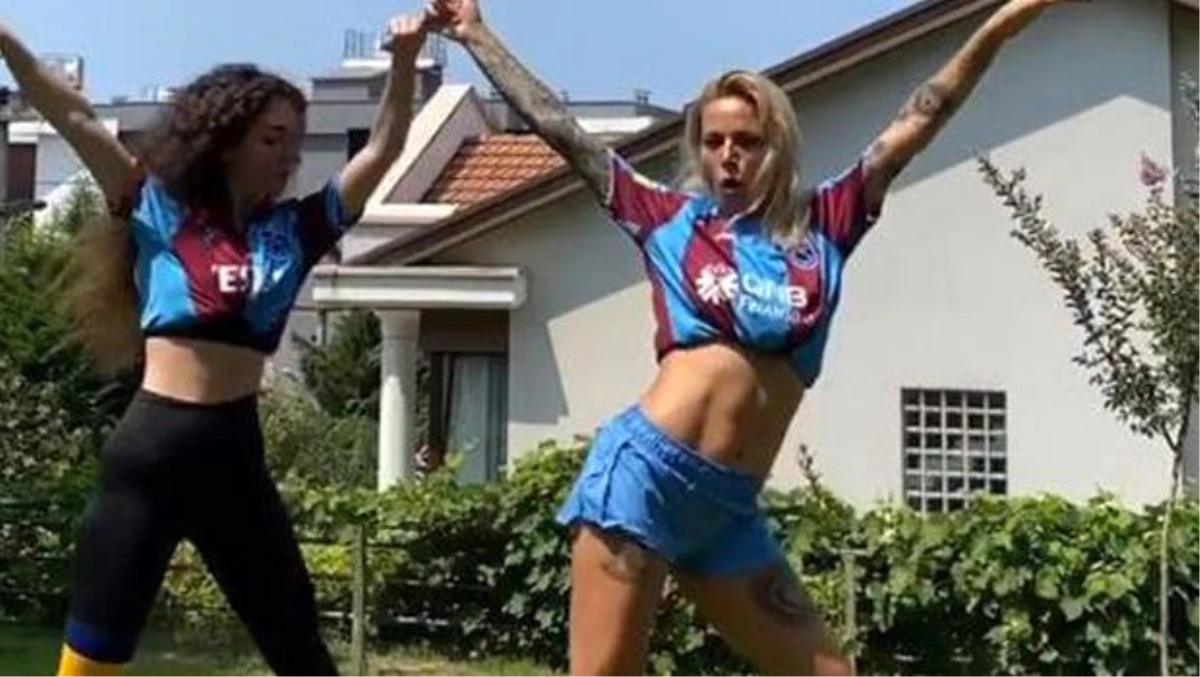 Trabzonsporlu Jose Sosa\'nın eşi Carolina Alurralde horon öğrenmeye başladı