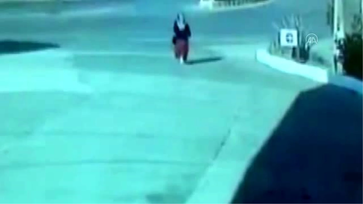Yolda yürüyen bir kadın sokak köpeklerinin saldırısına uğradı